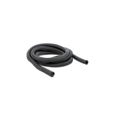 DELOCK Geflechtschlauch selbstschließend 2 m x 9 mm schwarz