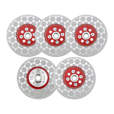 Focstol Diamant Trennscheibe 115mm, 5er Set für Fliesen, Keramik, Marmor, Quarz