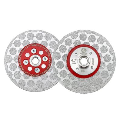 Focstol Diamant Trennscheibe 115mm (2 Stück) für Winkelschleifer - Schneiden