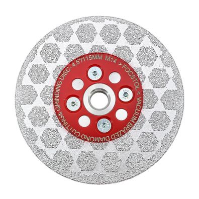 Focstol Diamant Trennscheibe 115mm - für Porzellan, Keramik, Marmor, Quarz