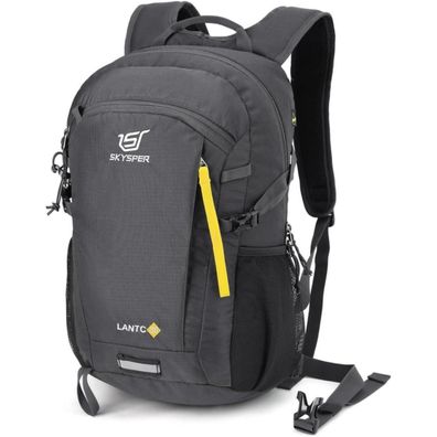 Skysper Leichter Wanderrucksack 30L mit Rückenbelüftung, atmungsaktivem 3D Air