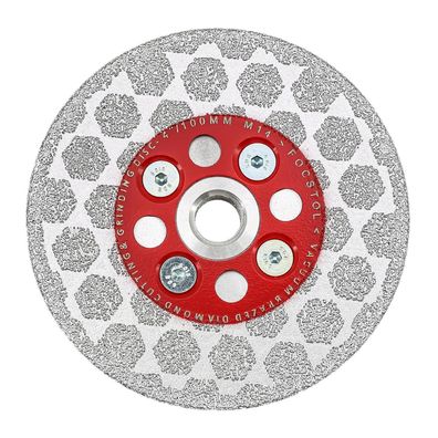Focstol Diamant Trennscheibe 100mm - Für Porzellan, Keramik, Marmor, Granit