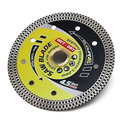 Solidure 115mm Diamant Trennscheibe Extra Dünn für Fliesen, Feinsteinzeug