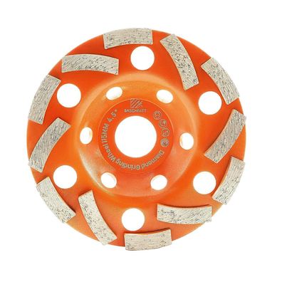 Brschnitt Diamant Schleiftopf 115mm, doppelreihig, für Beton, Mauerwerk, Granit
