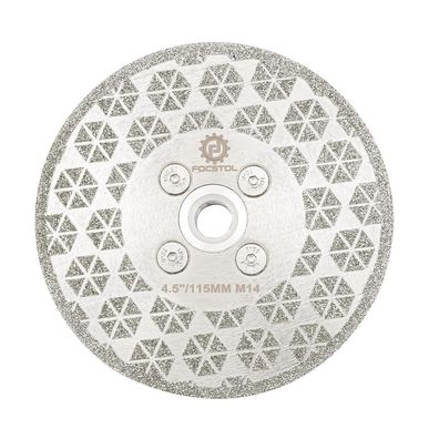 Focstol Diamant Trennscheibe 115mm M14 - Einseitig für harte Materialien