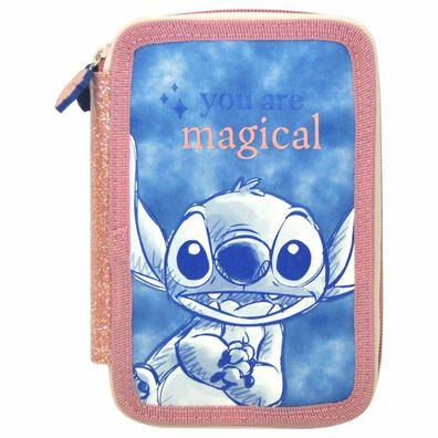Disney Stitch Dreifach-Federmäppchen