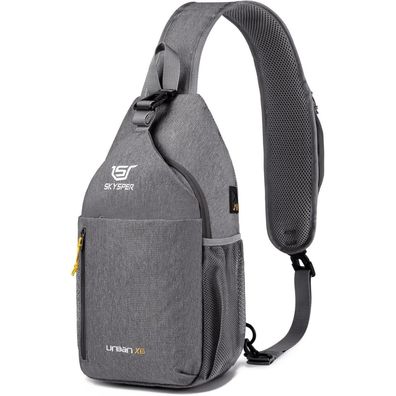Skysper Schultertasche X6 Urban EX Serie, wasserfest, Crossbody Sling Bag für