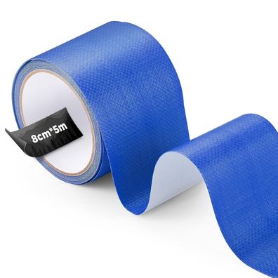 ecooe PE Planenband Reparaturklebeband 5M x 8CM, Wasserabweisend für Zelte