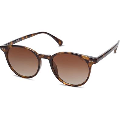 SOJOS Runde Polarisierte Sonnenbrille Damen Herren UV400 Vintage Schildkröten
