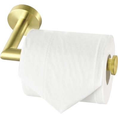 Hitslam Toilettenpapierhalter Gold Edelstahl Rostfrei für Wandmontage