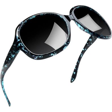 Joopin Übergroße Damen Sonnenbrille - Moderne Polarisierte UV400 Mode im