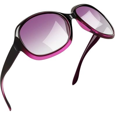 Joopin Übergroße Damen Sonnenbrille - Moderne, Polarisierte Mode-Sonnenbrille