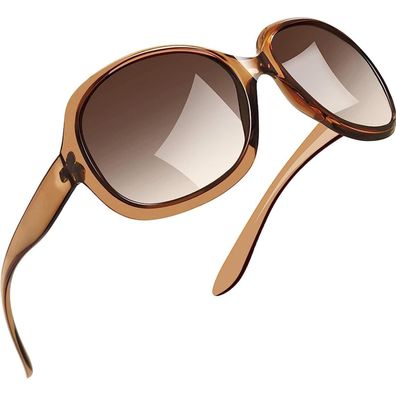 Joopin Übergroße Damen Sonnenbrille - Moderne, Polarisierte Mode-Sonnenbrille