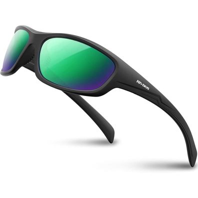 RIVBOS Sportbrille RB832, polarisierte Fahrradbrille für Damen und Herren