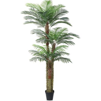 SOGUYI Künstliche Palme 240cm Outdoor - UV-beständig, Große Tropische