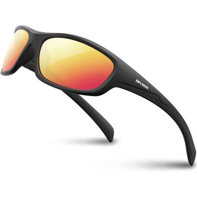 RIVBOS RB832 Sonnenbrille für Damen und Herren, polarisiert, TR90, ultraleicht