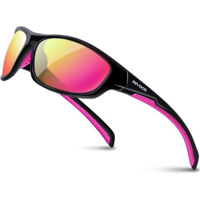 RIVBOS RB832 Fahrradbrille Sportbrille für Damen und Herren, polarisiert