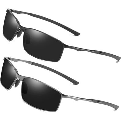 AORON Polarisierte Sonnenbrille Herren - UV-Schutz & Blendfreies Sehen für
