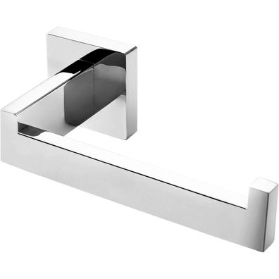 Hitslam Toilettenpapierhalter Chrom Edelstahl 304 Quadrat Rostfrei für Küche