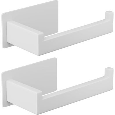 Aikzik Toilettenpapierhalter ohne Bohren, Selbstklebend, Edelstahl, 2er-Pack