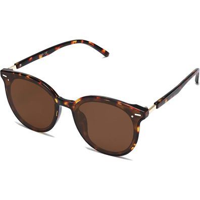 SOJOS Klassisch Retro Runde Sonnenbrille Damen Herren Groß Brille SJ2067 C2