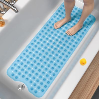 Hitslam Extra Lange Badewannenmatte 101x40cm, rutschfest, BPA Frei