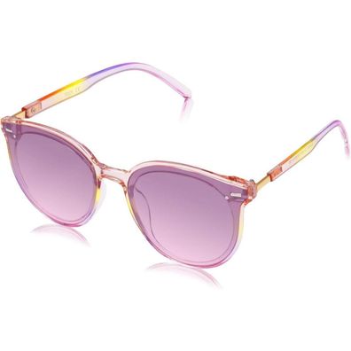 SOJOS Klassisch Retro Runde Sonnenbrille Damen Herren Groß SJ2067 C4