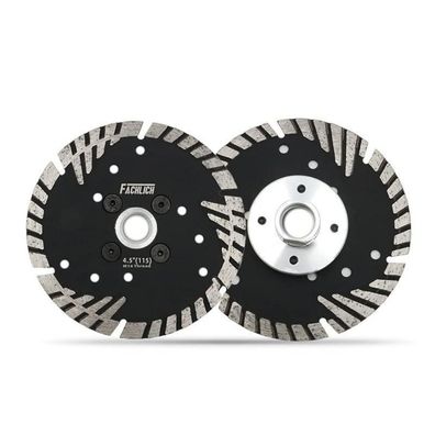 Fachlich Diamant-Trennscheibe 115mm (2 Stk.) Turbo Schräg mit Schutz für Beton