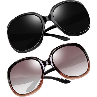Joopin Übergroße Damen Sonnenbrille - Polarisierte UV400 Gläser, Mode & Stil