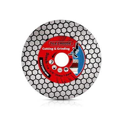 casaverde Diamanttrennscheibe 125mm - Schneiden & Schleifen von Granit, Marmor