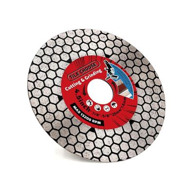 Casaverde 115mm Diamant-Trennscheibe, doppelseitig für Schneiden und Schleifen