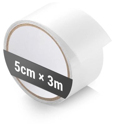 ecooe Zelt Klebeband 3M x 5CM - Transparentes, wasserdichtes