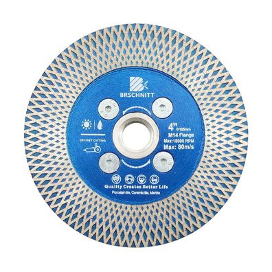 Brschnitt Diamant Trennscheibe 105mm X-Felge für Keramik, Fliesen, Granit
