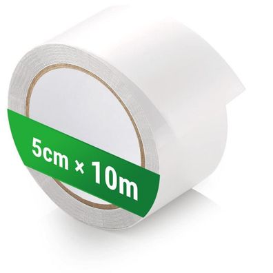 ecooe Pool Reparaturset Zelt Klebeband 10M x 5CM - Transparent, Wasserdicht