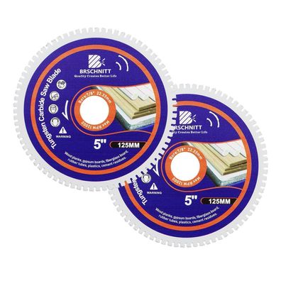 Brschnitt Hartmetall-Sägeblatt 125mm für Holz, Laminat, Kunststoff, GFK - 2