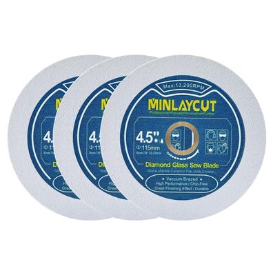 Minlaycut Diamant-Trennscheibe 115mm (3 Stk.) für Glas, Fliesen, Jade