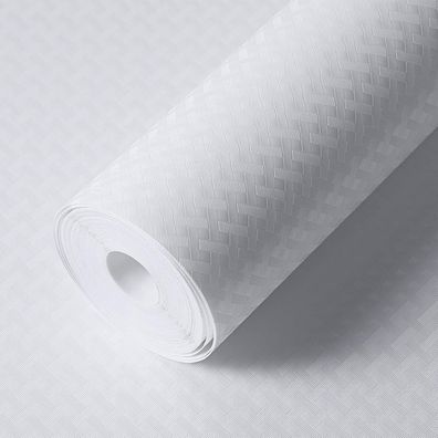 StaHom Schubladenmatte 60x200cm Weiß - Nicht klebend, wasserdicht, rutschfest