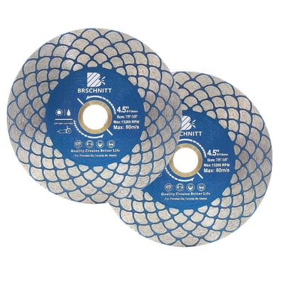 Brschnitt Diamant Trennscheibe 115mm Doppelseitig für Granit, Marmor, Fliesen
