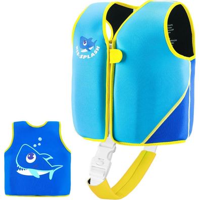 NEO-SPLASH Kinder Schwimmlernweste Schwimmhilfe Jacket für Kleinkinder mit