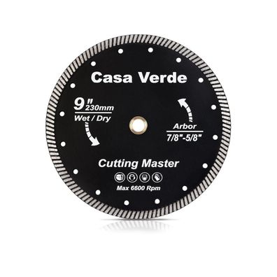 Casaverde Diamanttrennscheibe 230mm x 22.23mm für Granit, Marmor, Beton