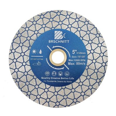 Brschnitt Diamant Trennscheibe 125mm, doppelseitig für Granit, Marmor, Fliesen