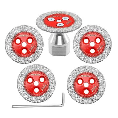 Focstol Diamant Trennscheibe 50mm M14 Flansch, 5 Stück für Marmor, Granit