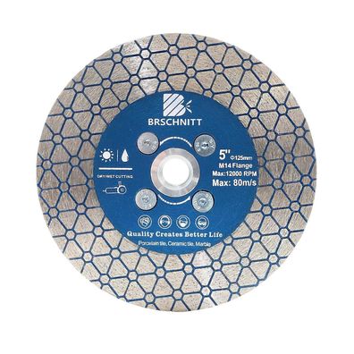 Brschnitt Diamant Trennscheibe 125mm Doppelseitig zum Schneiden und Schleifen