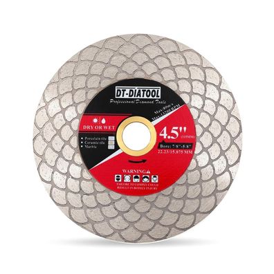 DT-DIATOOL Diamant-Trennscheibe 115mm, doppelseitig für Porzellan, Keramik