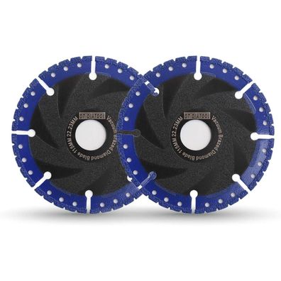 DT-DIATOOL Diamant-Trennscheiben 115 mm Allzweck Sägeblatt (2 Stk.)