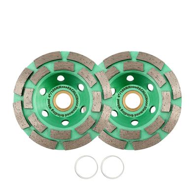 Fachlich Diamant Schleiftopf 100mm Doppelreihe für Beton, Mauerwerk, Granit