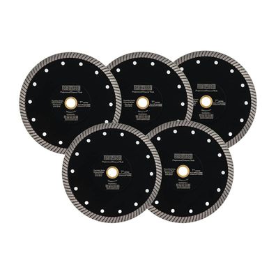 DT-DIATOOL Diamant-Sägeblatt 180mm (5 Stück) - Superdünne