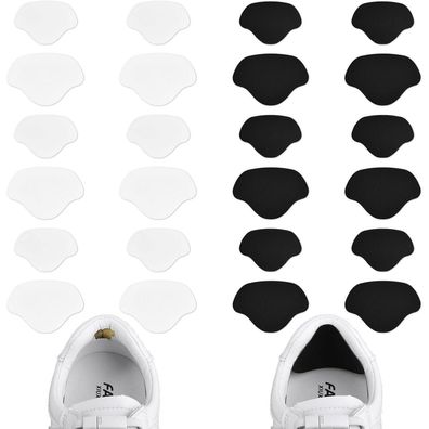 Flintronic 12 Paar Sneaker Reparatur Patches für Fersen - Leder Fersenschutz