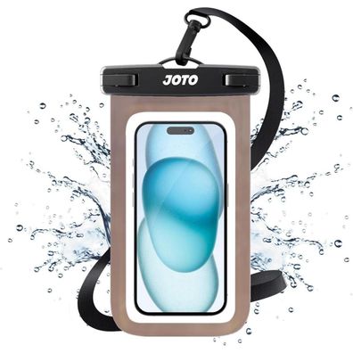 JOTO Wasserdichte Handyhülle Universal für Smartphones bis 7 Zoll, IPX8
