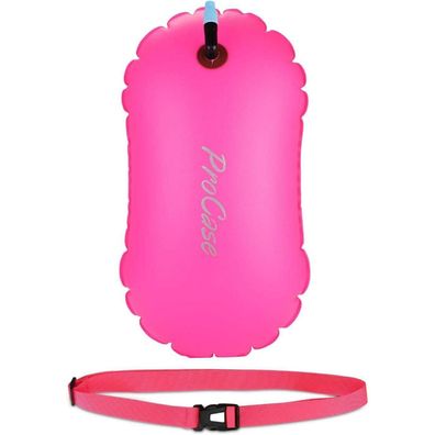 ProCase Schwimmboje Ultraleichte Swim Bubble Sicherheitsboje mit Hüftgurt für